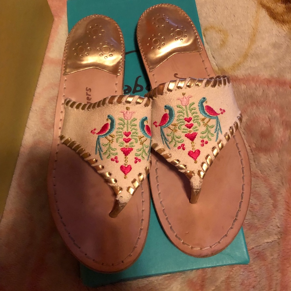 A pair of sandals